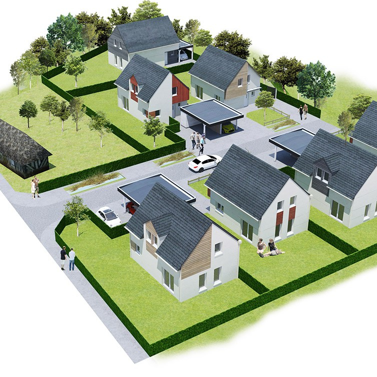 PROJET DE LOTISSEMENT A&nbsp;HOULGATE