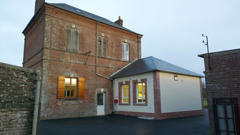 branellec bataille architecte extension accessibilite mairie bellou