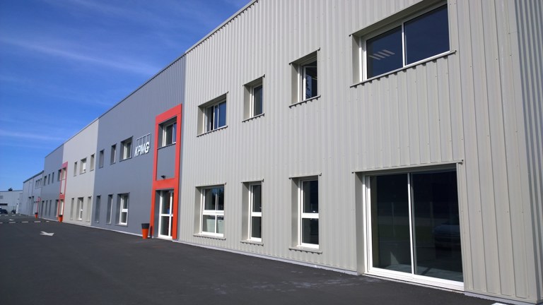 branellec bataille architecte bureaux depots entrepots bardage metallique pont l'eveque