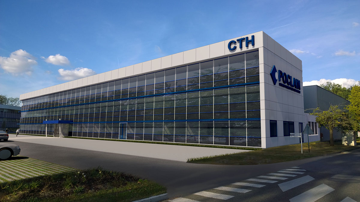 branellec bataille architecte renovation facades batiment bureaux verre mur rideau 3D verberie