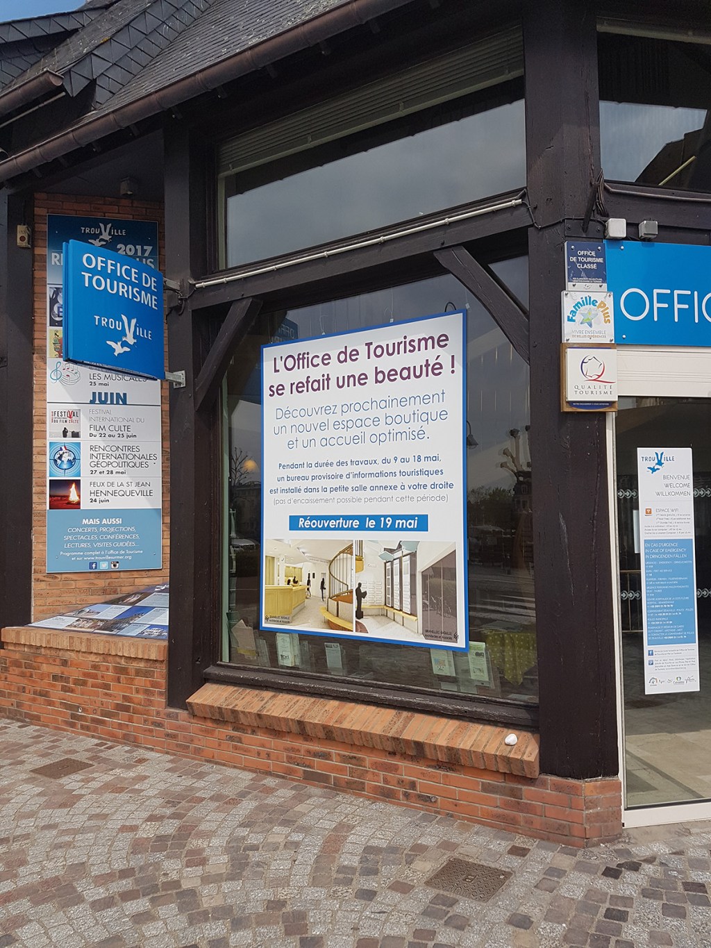 L&rsquo;OFFICE DE TOURISME DE TROUVILLE-SUR-MER SE REFAIT UNE BEAUTE&nbsp;!