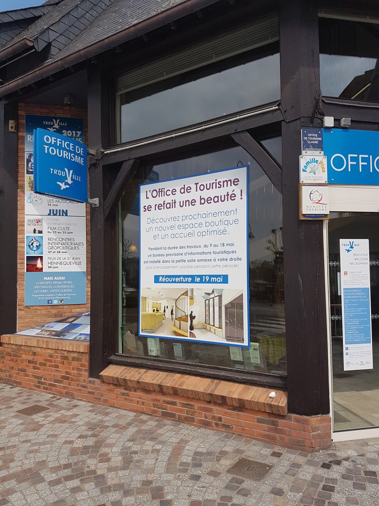 renovation office tourisme agencement trouville sur mer