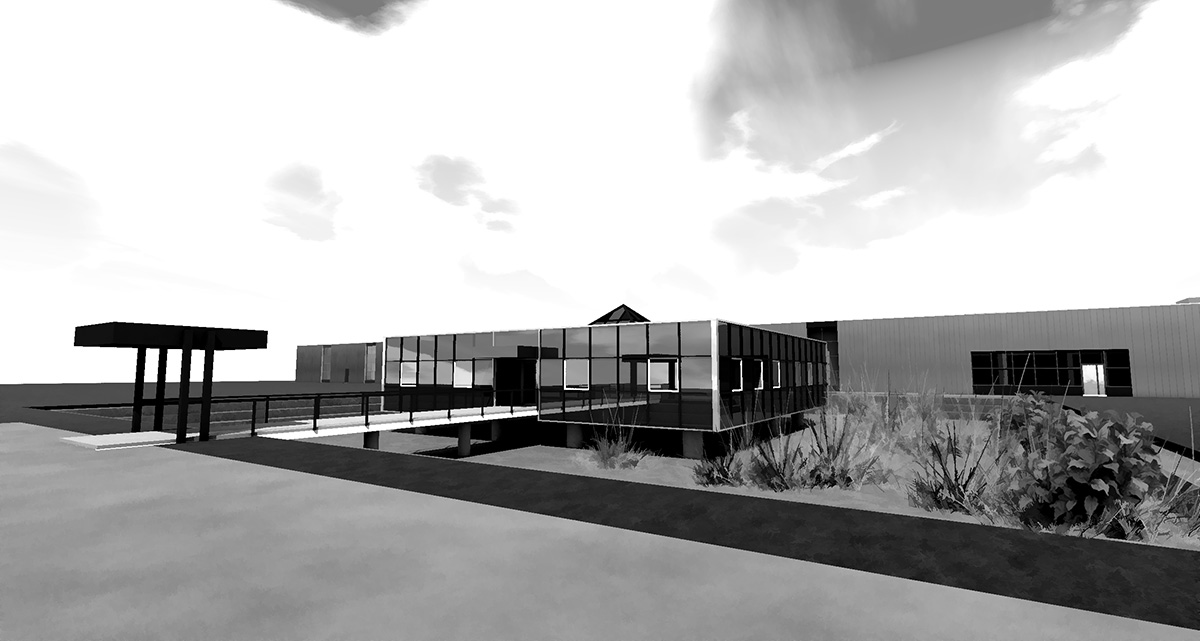 BIM modelisation 3D site industriel usine saint arnoult deauville