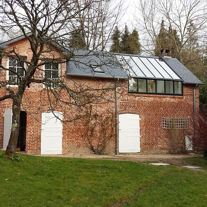 EXTENSION ET RENOVATION  D&rsquo;UNE A&nbsp;EQUEMAUVILLE