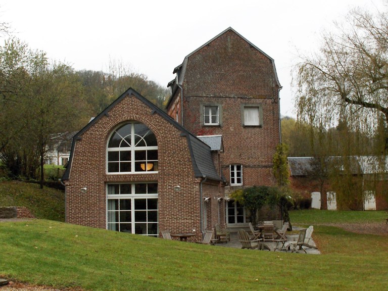 branellec bataille architecte extension renovation architecte briques verriere pays d'auge equemauville