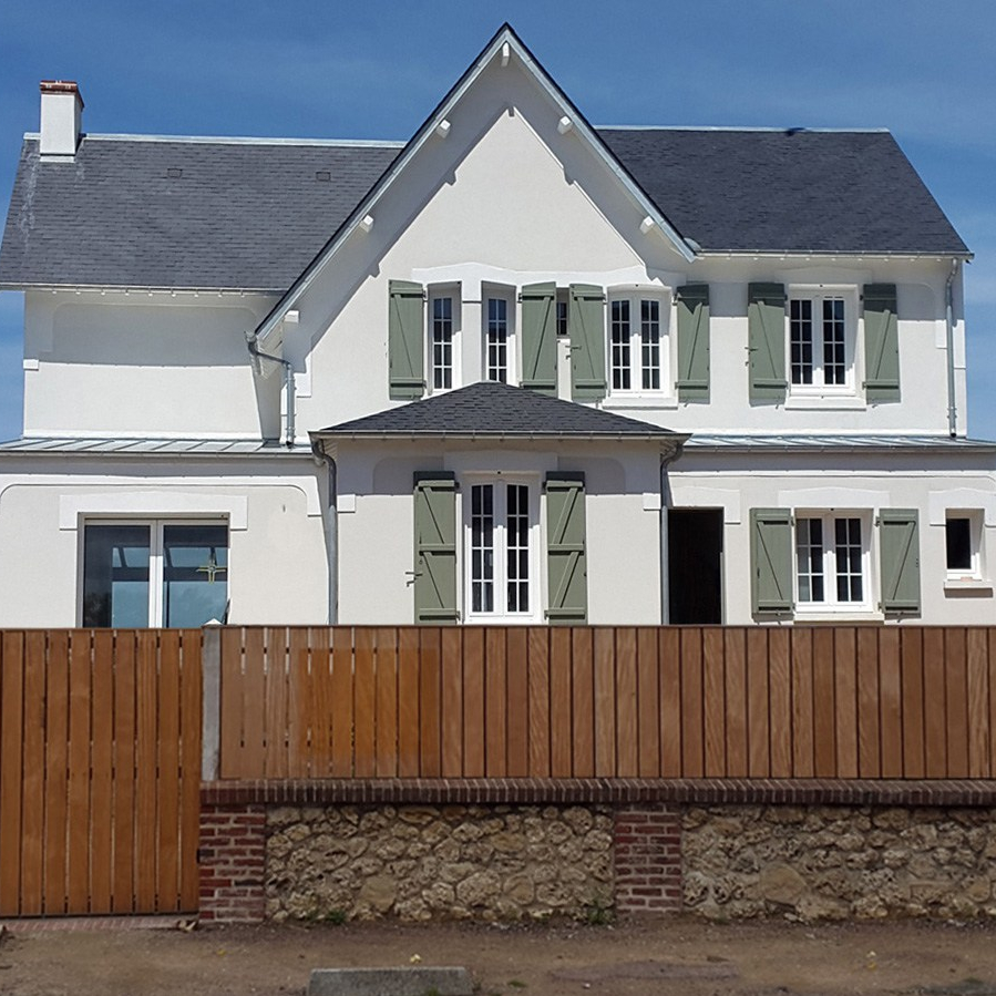 branellec bataille architecte renovation villa blonville sur mer