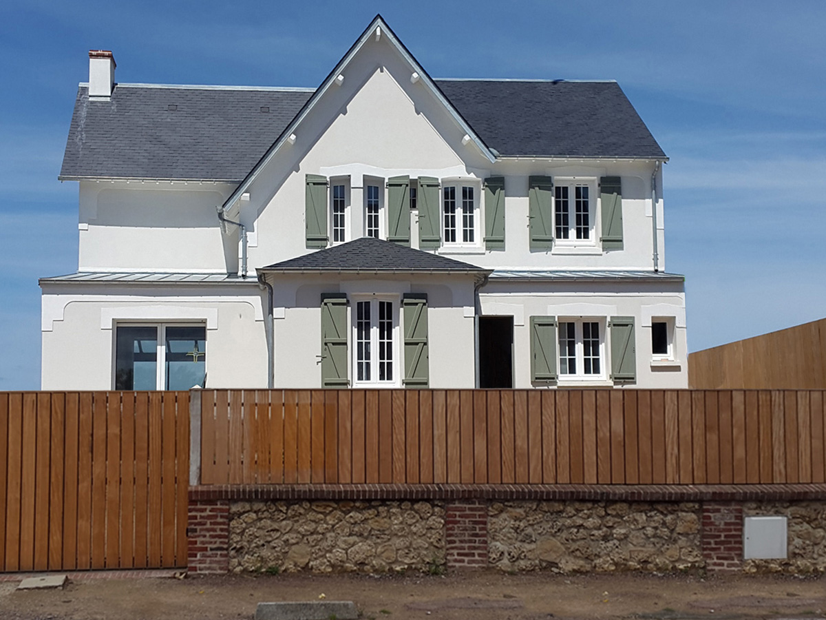 branellec bataille architecte renovation villa blonville sur mer