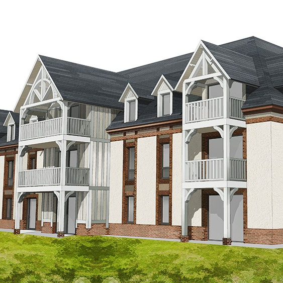 PROJET DE BATIMENT D&rsquo;HABITATION COLLECTIF A SAINT-GATIEN-DES-BOIS