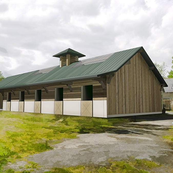 PROJET DE CONSTRUCTIONS DE BOXES A&nbsp;JANVILLE