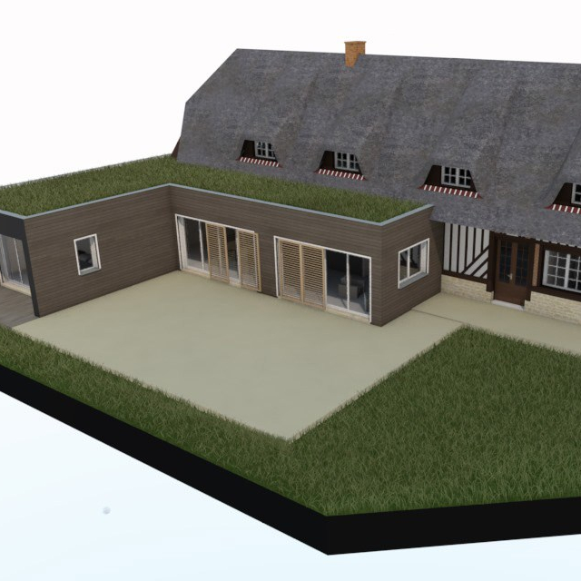 PROJET D&rsquo;AGRANDISSEMENT D&rsquo;UNE MAISON A SAINT&nbsp;DESIR