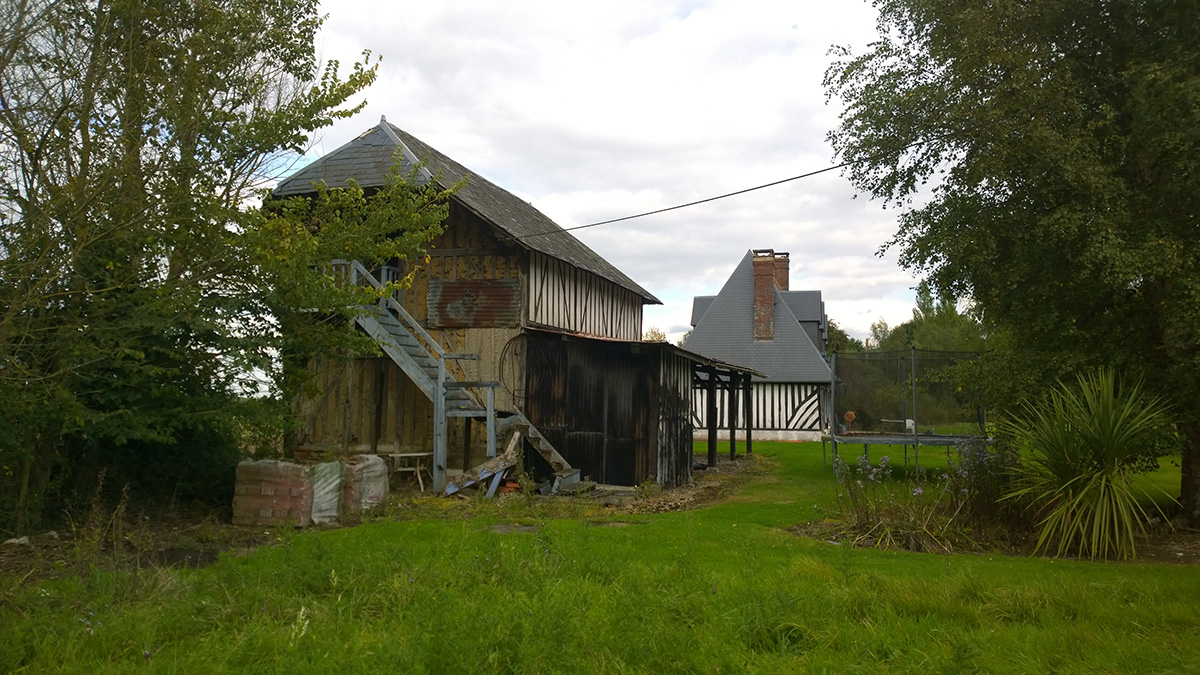 branellec bataille architecte maison renovation extension colombages saint simeon
