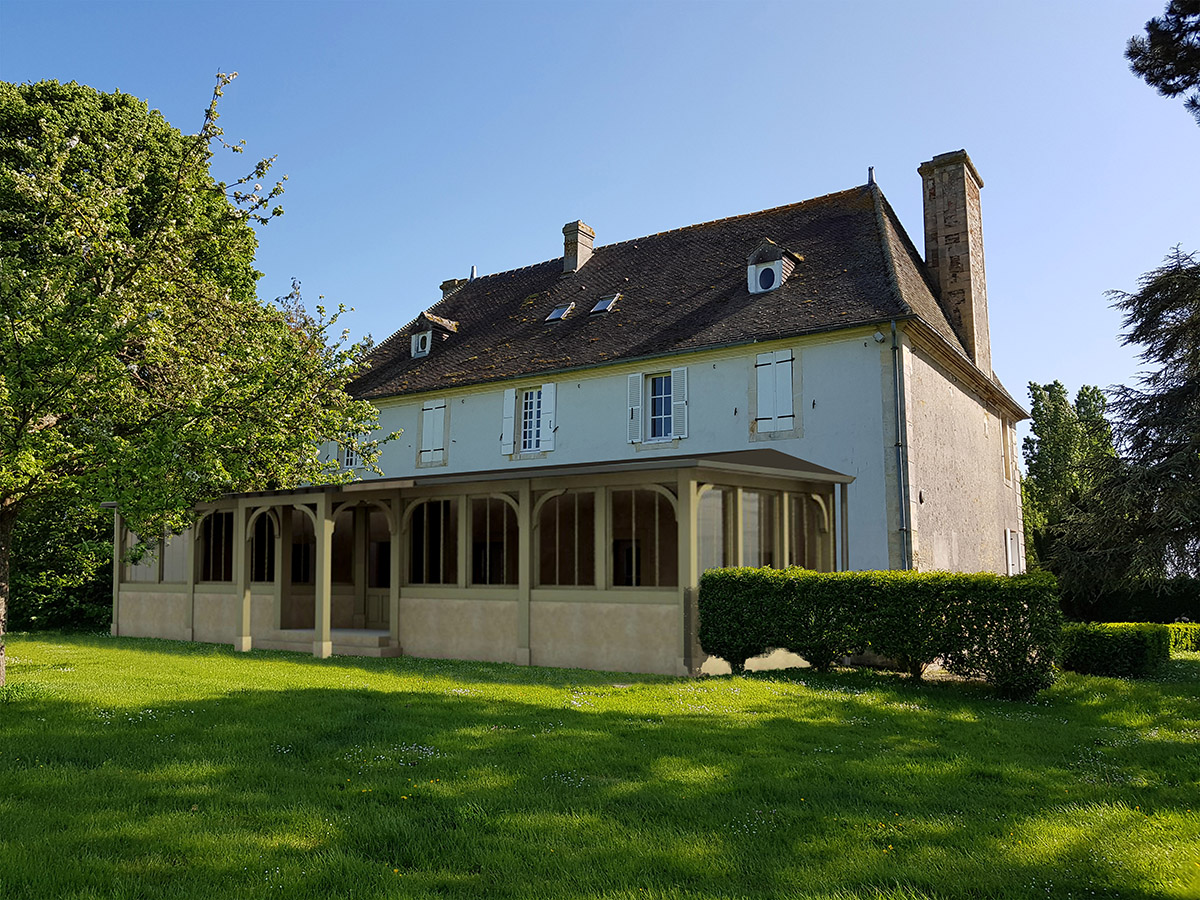 branellec bataille architecte agrandissement extension veranda goustranville