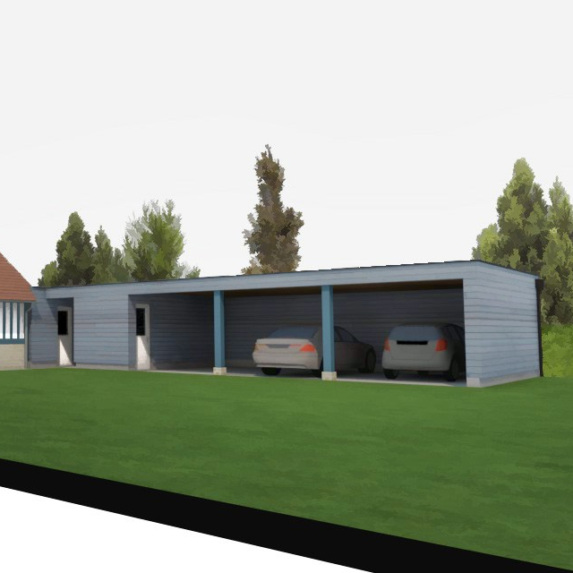 PROJET DE CARPORT A&nbsp;DANESTAL