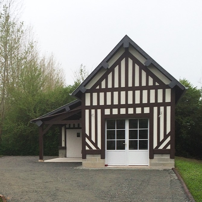 CONSTRUCTION D&rsquo;UNE DEPENDANCE A SAINT-MARTIN-AUX-CHARTRAINS