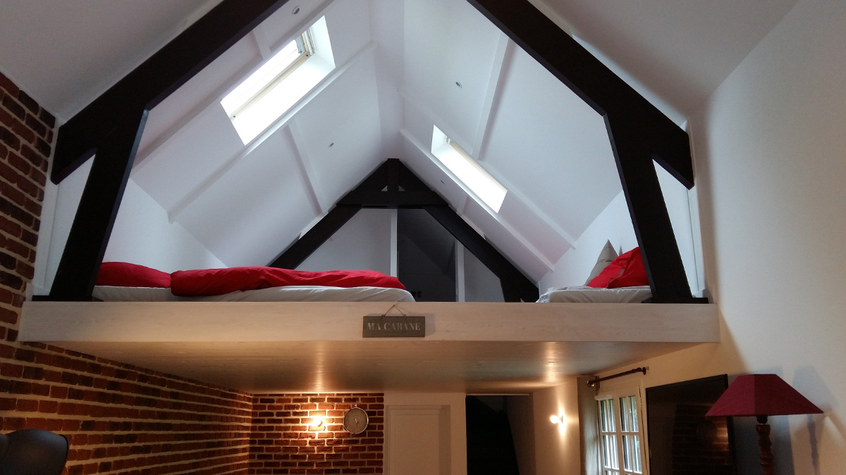 branellec bataille architecte maison dependance colombages saint martins aux chartrains