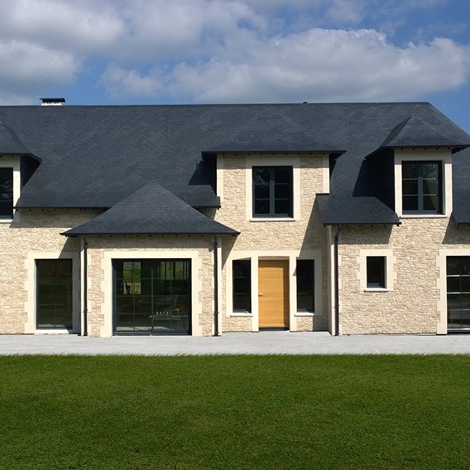 maison architecte pierres pays d'auge saint etienne thillaye