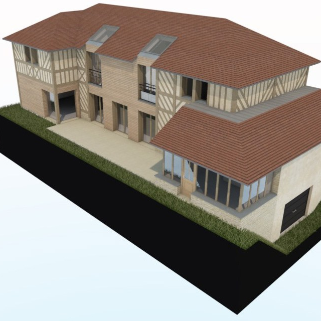 PROJET DE CONSTRUCTION D&rsquo;UNE MAISON A TOURVILLE-EN-AUGE