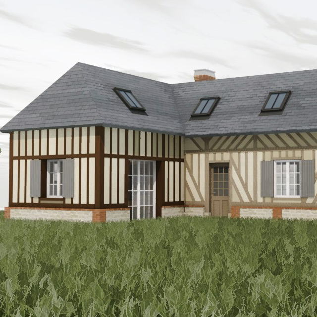 branellec bataille architecte renovation extension colombage blangy le chateau