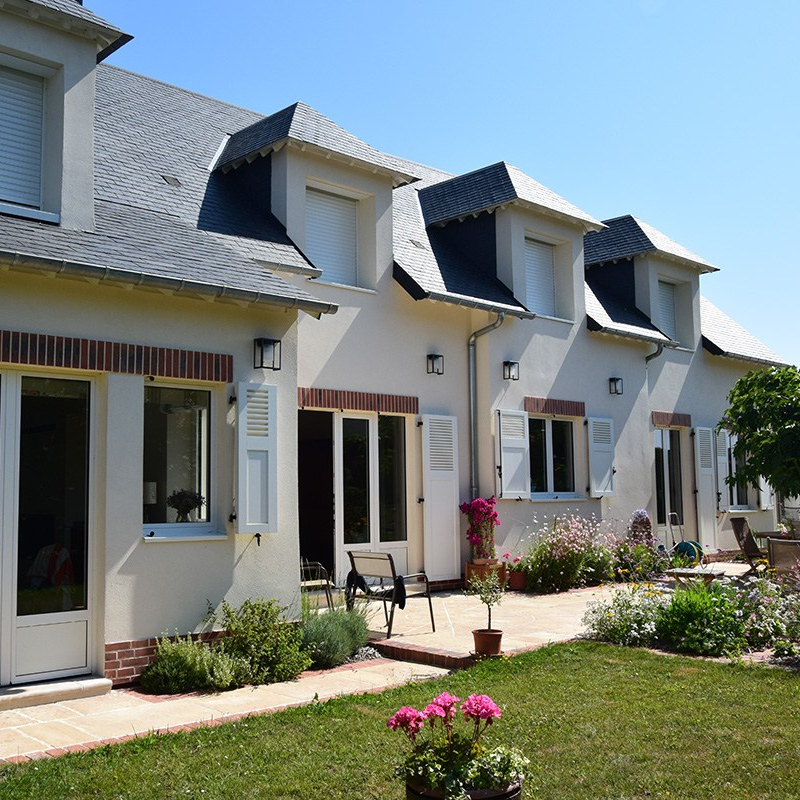 branellec bataille architecte surelevation renovation extension maison gonneville auge