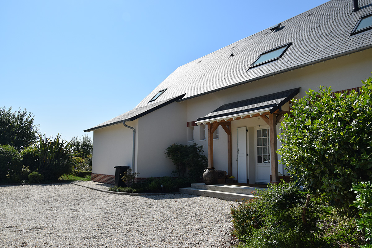 branellec bataille architecte surelevation renovation extension maison gonneville auge