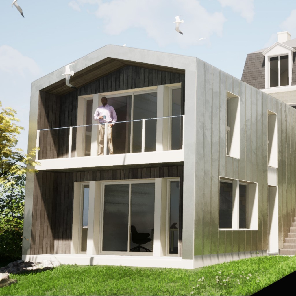 PROJET D&rsquo;EXTENSION D&rsquo;UNE MAISON A TROUVILLE-SUR-MER