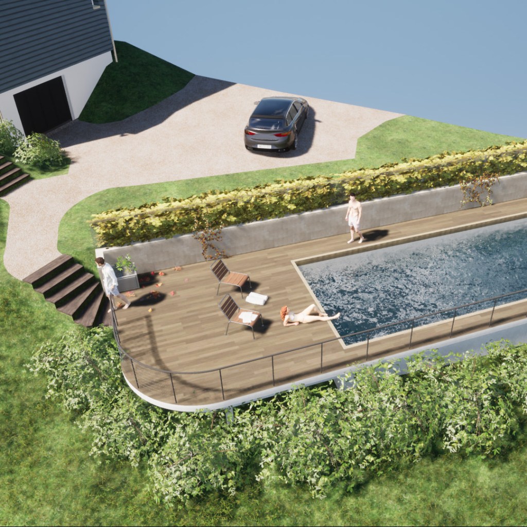 PROJET DE PISCINE A&nbsp;EQUEMAUVILLE