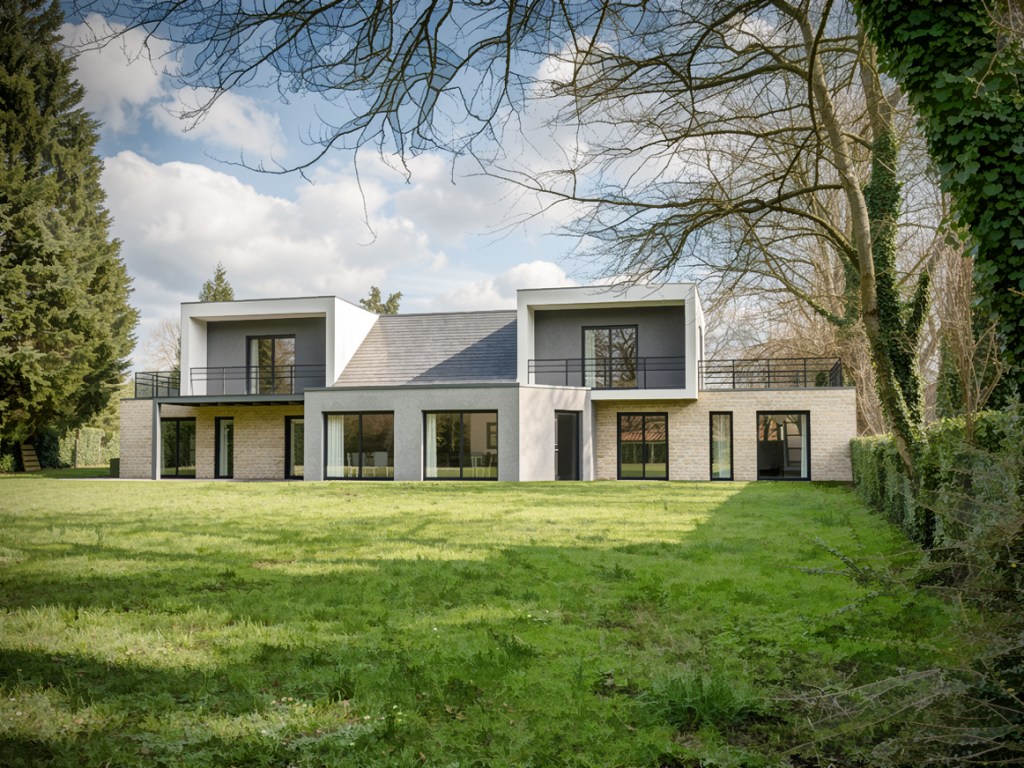 construction-maison-cotemporaine-blonville sur mer-2018